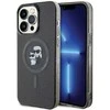Karl Lagerfeld dėklas iPhone 15 Pro Max 6,7 KLHMP15XHGKCNOK juodas HC Magsafe IML KC Glitter