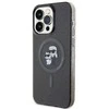 Karl Lagerfeld dėklas iPhone 15 Pro Max 6,7 KLHMP15XHGKCNOK juodas HC Magsafe IML KC Glitter