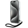 Apple iPhone 15 Pro Max Karl Lagerfeld IML Zebra Pattern & Cord (KLHCP15XHZBPKCCU) dėklas telefonui violetinės spalvos