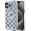 Apple iPhone 15 Pro Max Karl Lagerfeld IML Monogram Karl&Choupette Head MagSafe (KLHMP15XHMCKMHT) dėklas telefonui skaidrus