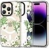 Apple iPhone 15 Pro Max Tech-Protect MagMood MagSafe Spring Daisy dėklas telefonui skaidrus