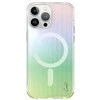UNIQ Coehl Linear Apple iPhone 15 Pro Max dėklas 6.7" magnetiniu įkrovimu, opalinis, vaivorykštinis