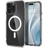 Spigen Ultra Hybrid (MagFit) dėklas skirtas Apple iPhone 15 Pro, Baltos spalvos