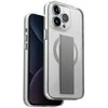 UNIQ Heldro Mag Apple iPhone 15 Pro 6.1″ Magclick Charging dėklas skaidrus lucent clear