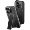 UNIQ Heldro Mount dėklas su stovu Apple iPhone 15 Pro 6.1" dūmų, dūmų