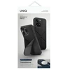 UNIQ dėklas Transforma Apple iPhone 15 Pro 6.1″ Magclick Charging ebony juodos spalvos