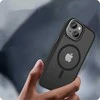 Apple iPhone 15 Tech-Protect Magmat „2” MagSafe Matte dėklas telefonui juodos spalvos