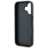 Karl Lagerfeld Monogram Karl &amp; Choupette Head Pin - dėklas skirtas Apple iPhone 16 juodas