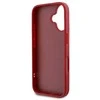 Karl Lagerfeld KLHCP16SPQDSMGR Apple iPhone 16 6.1″ red kietas dėklas Quilted Signature