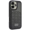 Apple iPhone 16 Plus Audi Synthetic Leather (AU-TPUPCMIP16M-GT/D3-BK) dėklas telefonui juodos spalvos