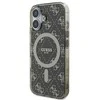 Guess GUHMP16MH4DTEW Apple iPhone 16 Plus 6.7″ rudos spalvos kietas dėklas IML 4G Background MagSafe