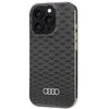 Apple iPhone 16 Pro Audi IML Stitching Pattern MagSafe (AU-IMLMIP16P-Q5/D3-BK) dėklas telefonui juodos spalvos