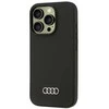 Apple iPhone 16 Pro Audi Silicone (AU-LSRIP16P-Q3/D1-BK) dėklas telefonui juodos spalvos