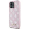 Apple iPhone 16 Pro Guess Peony Script Logo MagSafe (GUHMP16LPGPYSP) dėklas telefonui rožinės spalvos
