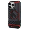Audi IML Sport MagSafe Apple iPhone 16 Pro Max 6.9″ juodos spalvos kietas dėklas AUS-IMLMIP16PM-RSQ/D2-BK