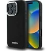 Apple iPhone 16 Pro Max DKNY Plain Sidabrinis Logo MagSafe (DKHMP16XPSCMCLK) dėklas telefonui juodos spalvos
