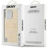 Apple iPhone 16 Pro Max DKNY Repeat Texture Pattern With Stripe (DKHMP16XHRHSEP) dėklas telefonui rožinės spalvos