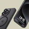 Apple iPhone 16 Pro Max Tech-Protect Magslim MagSafe Matte dėklas telefonui juodos spalvos