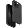 UNIQ Lino Hue Apple iPhone 16 Pro Max 6.9″ Magclick Charging dėklas pilkos spalvos charcoal pilkos spalvos