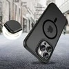 Apple iPhone 16 Pro Tech-Protect Magmat MagSafe Matte dėklas telefonui juodos spalvos