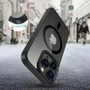 Apple iPhone 16 Pro Tech-Protect Magmat MagSafe Clear dėklas telefonui juodos spalvos