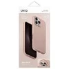 UNIQ dėklas Lino Hue Apple iPhone 16 Pro 6.3"Magclick Charging rožinės spalvos