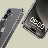 Apple iPhone 16 Tech-Protect Flexair Hybrid Clear dėklas telefonui skaidrus