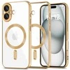 Apple iPhone 16 Tech-Protect MagFlex MagSafe Shiny dėklas telefonui aukso spalvos
