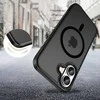 Apple iPhone 16 Tech-Protect Magmat MagSafe Matte dėklas telefonui juodos spalvos