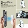 Apple iPhone 16 Tech-Protect Magmat MagSafe Matte dėklas telefonui juodos spalvos