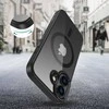Apple iPhone 16 Tech-Protect Magmat MagSafe Clear dėklas telefonui juodos spalvos