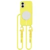 Apple iPhone 16 Tech-Protect Magnecklace MagSafe Canary dėklas jūsų telefonui geltonos spalvos