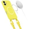 Apple iPhone 16 Tech-Protect Magnecklace MagSafe Canary dėklas jūsų telefonui geltonos spalvos