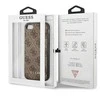 Guess GUHCI8G4GFBR Apple iPhone SE 2022 / 2020/ 7 / 8rudos spalvos kietas dėklas 4G Metal Gold Logo