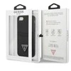 Guess GUHCI8PSATPK Apple iPhone 7/8 SE 2020 /SE 2022 kietas dėklas juodos spalvos kietas dėklas Saffiano Triangle Logo