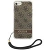 „Guess“ GUOHCI8H4STW „Apple iPhone SE 2022 / SE2020 / 7/8“ rudas kietas dėklas 4G spausdintas dirželis