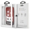 Dėklas Apple iPhone X / XS Karl Lagerfeld Book Valentine raudonos spalvos