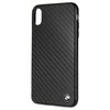 kietas dėklas BMW BMHCI65MBC Apple iPhone Xs Max juodos spalvos Siganture-Carbon
