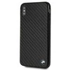 kietas dėklas BMW BMHCI65MBC Apple iPhone Xs Max juodos spalvos Siganture-Carbon