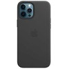Apple iPhone 12 Pro Max Odinis dėklas su MagSafe, Juodas (Black)