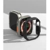 Ringke Išmaniojo laikrodžio Apple ekrano rėmelis, Skaidrus ir Juodos spalvos, 49mm, 2vnt.