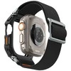 Apple Watch Ultra (49mm) Spigen Lite Fit ”Pro” dėklas laikrodžiui matinės juodos spalvos