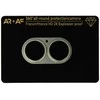 Toptel Apsauginis stiklas Aluminum Metal Camera Full Cover Lens on camera skirtas Apple iPhone 17 sage (camera island)