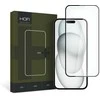 Apsauginis stiklas Apple iPhone 15 Hofi Glass Pro+ juodos spalvos