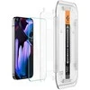 Apsauginis stiklas Google Pixel 9 / 9 Pro Spigen Glas.tr „EZ Fit” 2 vnt. Clear
