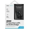 Apsauginis stiklas kamerai APPLE IPHONE 15 PRO UNIQ Optix Aliuminio Camera Lens Protector su aplikatoriumi
