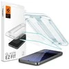 Apsauginis stiklas Samsung Galaxy S24 FE Spigen Glas.tr „EZ Fit” 2 vnt. Clear