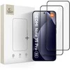 Apsauginis stiklas Tech-Protect GLASS FIT+ 2-pack Xiaomi Redmi Note 15 Pro 5G juodos spalvos