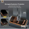 Grūdintas stiklas „Tel Protect 10X HD DLC“ deimantinė danga, skirta „iPhone 16/15“