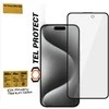 Apsauginis stiklas Tel Protect 10X Privacy Titanium skirtas Apple iPhone 15 Pro Max (voke)
